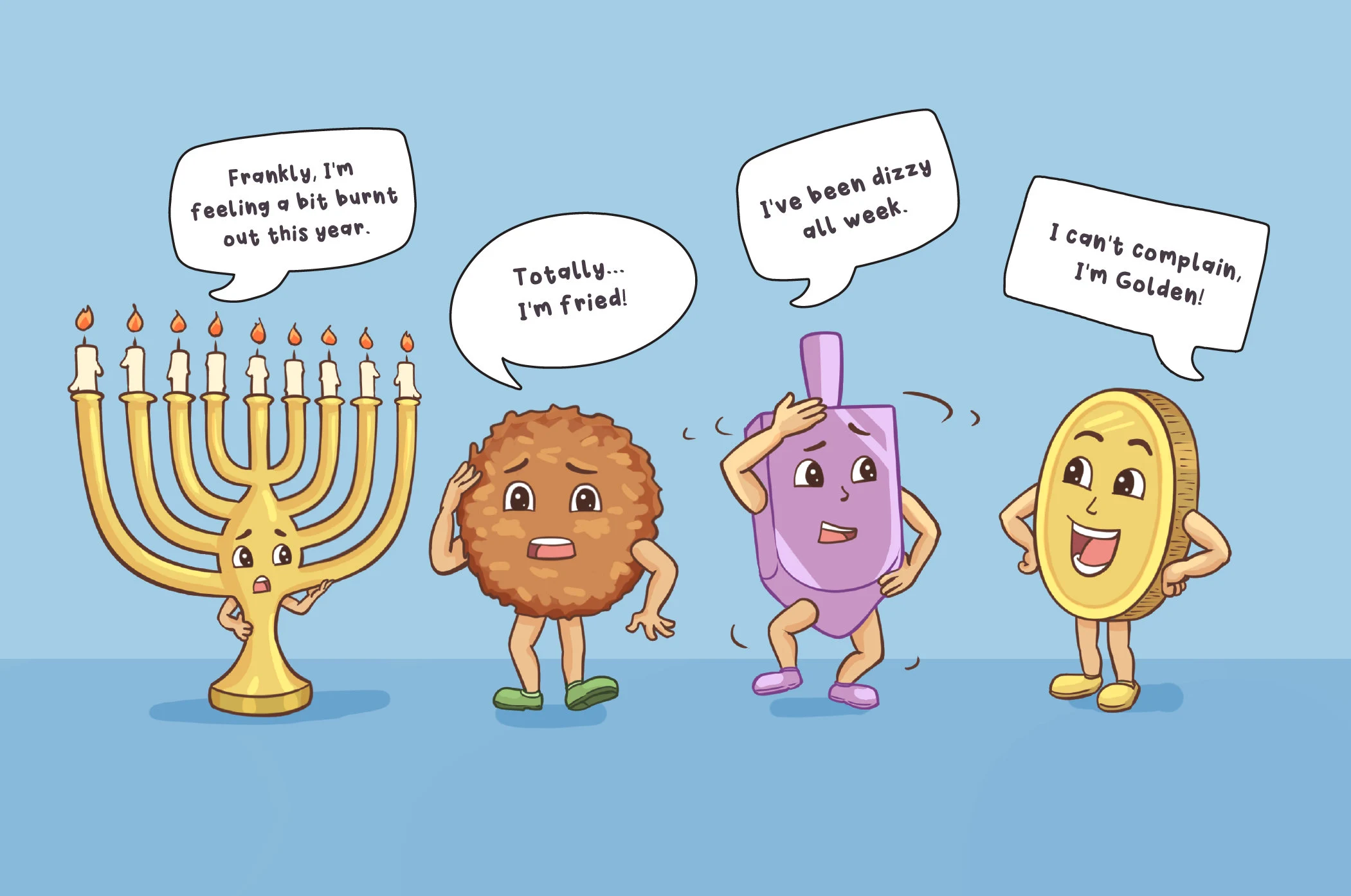 funny hannukah jokes charcters